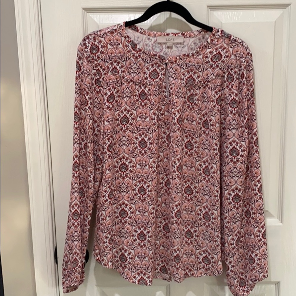 Floral blouse from loft